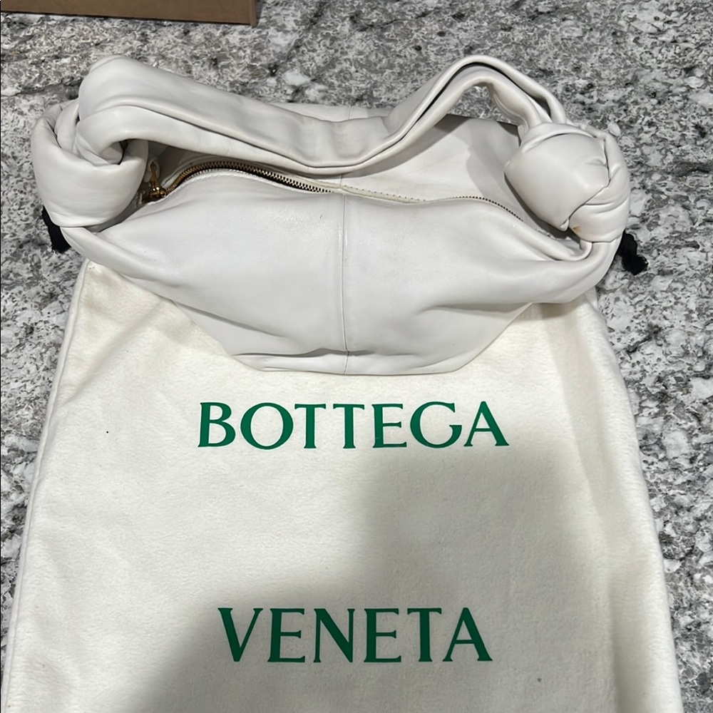 Bottega Veneta White Leather Women's Bag